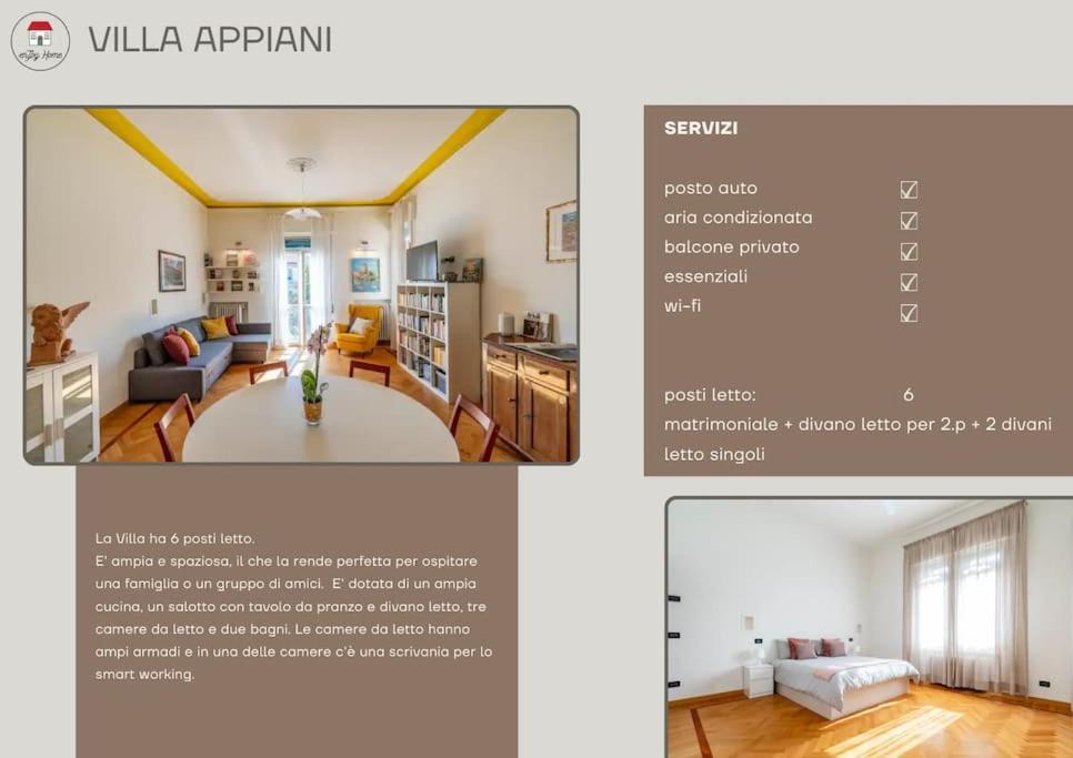 Enjoy Home - Villa Appiani, Prato Della Valle Падуя Екстер'єр фото